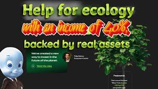Help ecology with WEB3ECO project | Earn money on a true RWA project