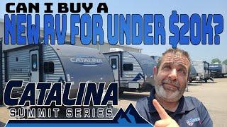 Can I Buy a NEW Travel Trailer under $20K? YES! The perfect couple's coach! Coachmen Catalina 164RB