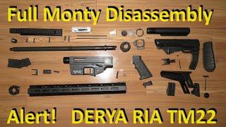 TM22 DERYA Rock Island. Full Monty Disassembly and Field Stripping. TM-22 RIA. Buffer