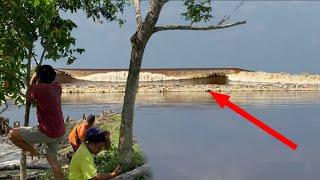 Tsunami river tidal waves (tidal bore )fenomena alam hari ini 22 oktober 2024