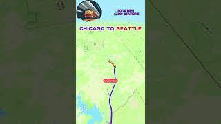  Chicago to Seattle  by Train  2024: Stunning Journey Thru' America's Northwest