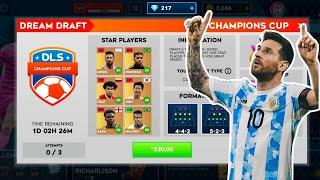 THE GREAT DREAM DRAFT WIN  WITH MESSI . DLS 24 .F T G HD BRO R2G