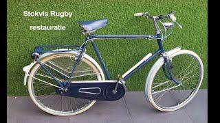 Restauratie van de Stokvis Rugby fiets.