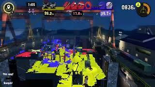 Team Rock dominated Team Scissors and Team Paper simultaneously in Tricolor Turf War