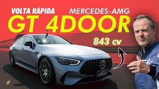 TECNOLOGIA DE F1 E 843 CV NA VOLTA RÁPIDA! Rubinho acelera o MONSTRUOSO Mercedes-AMG GT 63 S!