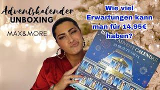 Max&More Adventskalender 2024 Unboxing - Adventskalender 2024 Unboxing l Elanhelo