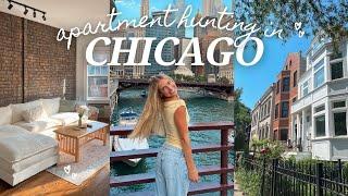 APARTMENT HUNTING IN CHICAGO | touring 5 apartments with rent prices!