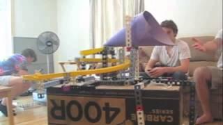 Rube Goldberg Machine (Teddy, Nathan, Avery, Nadav)