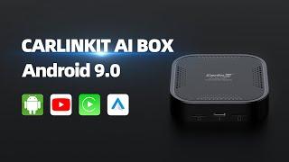 CarlinKit New Ai box wireless CarPlay /wireless Android Auto,support Google Play, YouTube,4+64G