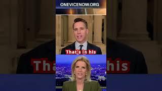 Sen. Josh Hawley American people have already fired Joe Biden