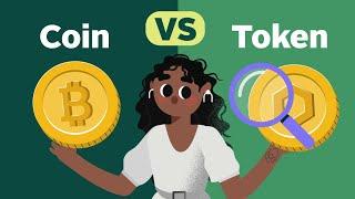 Coins VS Tokens: What's the Difference? | 3-min crypto