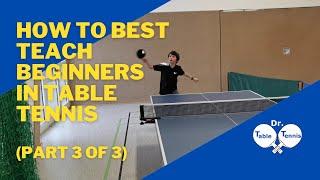 Table Tennis Training Exercises Childs (how to teach childs table tennis)