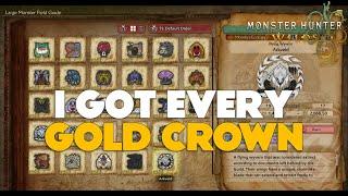 The Best Way to Farm Gold Crowns in Monster Hunter Wilds