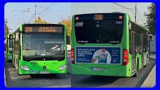 CĂLĂTORIE CU MBC HYBRID #7092 PE LINIA 331B (+ MBC HYBRID #7083)