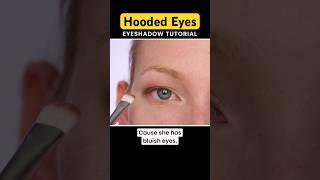 Here’s how to appy an #eyeshadow on hooded eyes, so that it doesn’t look bad when it wears off.