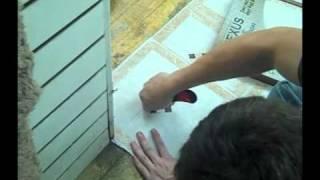 Installing Self Adhesive Floor Tiles