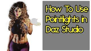 Daz Studio Lighting Tutorial - Pointlights