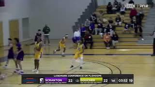 Goucher Men's Basketball vs. Scranton 1/27/24