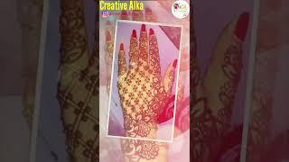 My new mehandi arts|Creative Alka #trending #viral #art #shorts