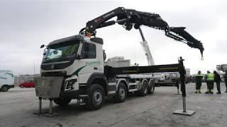 Entregra de grúa HIAB X-HIPRO 638E-8 CON JIB 150X6 a TransGruma