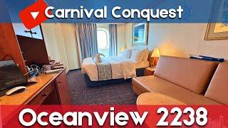 Cruising on a Budget: Carnival Conquest Oceanview Room Tour