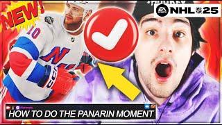 HOW I DID THE PANARIN MOMENT IN NHL 25 HUT!