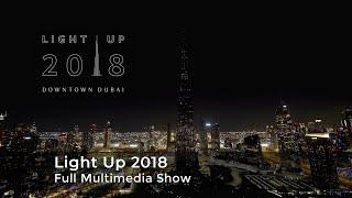 Burj Khalifa Dubai Light Up 2018 - Multimedia show by AO Creative - Full version