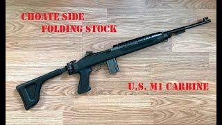 Choate Polymer Folding stock for the US M1 Carbine