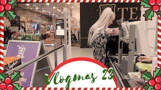 VLOGMAS  Ziua 23  Cumparaturi alimentare de Craciun pe ultima suta de metri 