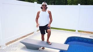 S.R. Smith 6' Diving Board with Flyte Deck II from Pool Warehouse!