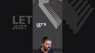 Blender Quick Tip: How to Create a Stylish Handrail in 30 Seconds