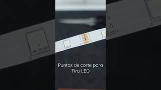 Puntos de corte para una Tira LED