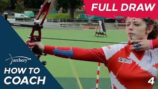 How To Coach Archery: Full Draw Position (Episode 4)