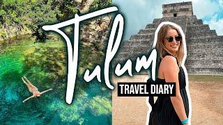 TULUM TRAVEL VLOG | Chichen-Itza, Cenotes, and Tulum Beach!