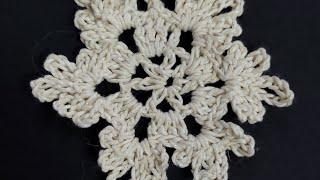 Snowflake ️#crochet #giftidea #christmas