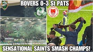 Shamrock Rovers 0-3 St Patricks Athletic | Matchday Vlog | Tallaght Stadium ️