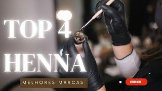 TOP 4 HENNAS PARA SOBRANCELHAS, melhores Hennas.