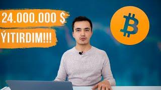 24Million Dollary yitirdim  Bitcoin we cryptocurrency barada - Ahmet Meredov