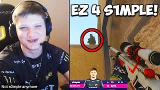 S1MPLE'S AIM REACHED A NEW LEVEL! BACK TO BACK TOURNAMENT WINS?! CS:GO Twitch Clips