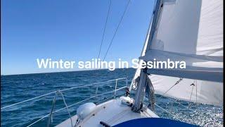 Compromis 777 - Winter solo sailing in Sesimbra