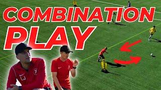 TEAM TRAINING How To Score More Goals | Combination Play For Soccer