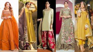 Beautiful Mayoun/Mehndi Dress Designs for Bride’s Sisters and Friends | Wedding Dress |