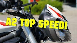 2020 Triumph Street Triple S A2 TOP SPEED + GPS