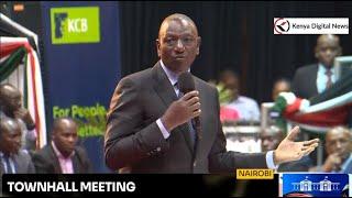 FULL: President Ruto Explosive Townhall meeting on jobs, labour, mobility and Entertainment.