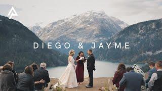 The most STUNNING ceremony ever // Diablo Lake Wedding Video // Deming, WA