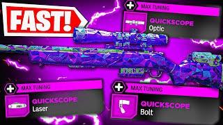 I Built The FASTEST "SPR 208" QUICKSCOPE Class for SHIPMENT! The Best SPR 208 Class Setup MW2!