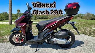 Best EFI Gas Scooter of 2023 - Vitacci Clash 200 - Oh Yeah It's Fast And Cheap!