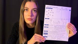 ASMR | Cognitive Screening Examination (Roleplay for Sleep) Soft Spoken