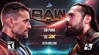 WWE Throwback Wilson: CM Punk vs Seth Rollins | Epic Showdown [Full Match]#WWE