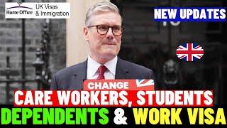 UK New Update On Dependent, Student, Career & Work Visas Affecting Everyone!